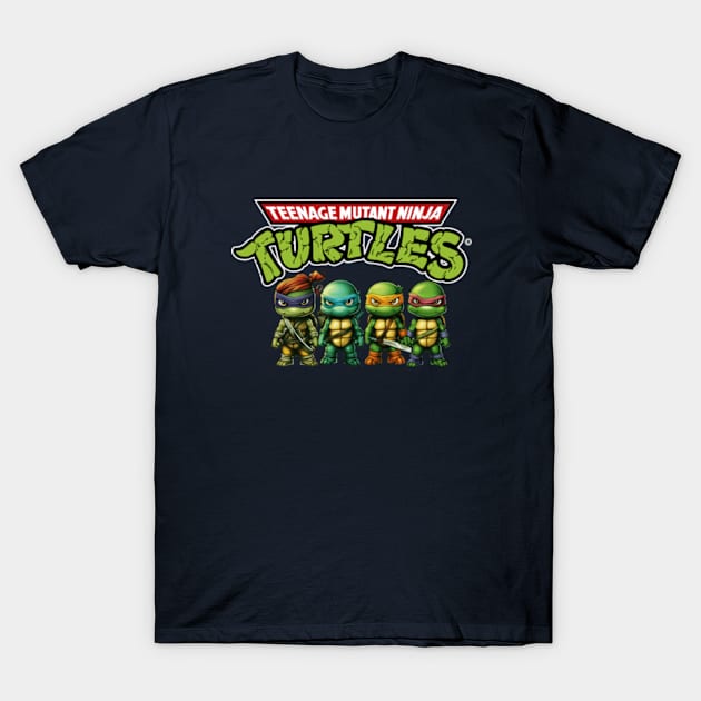 tmnt design T-Shirt by nurkaymazdesing